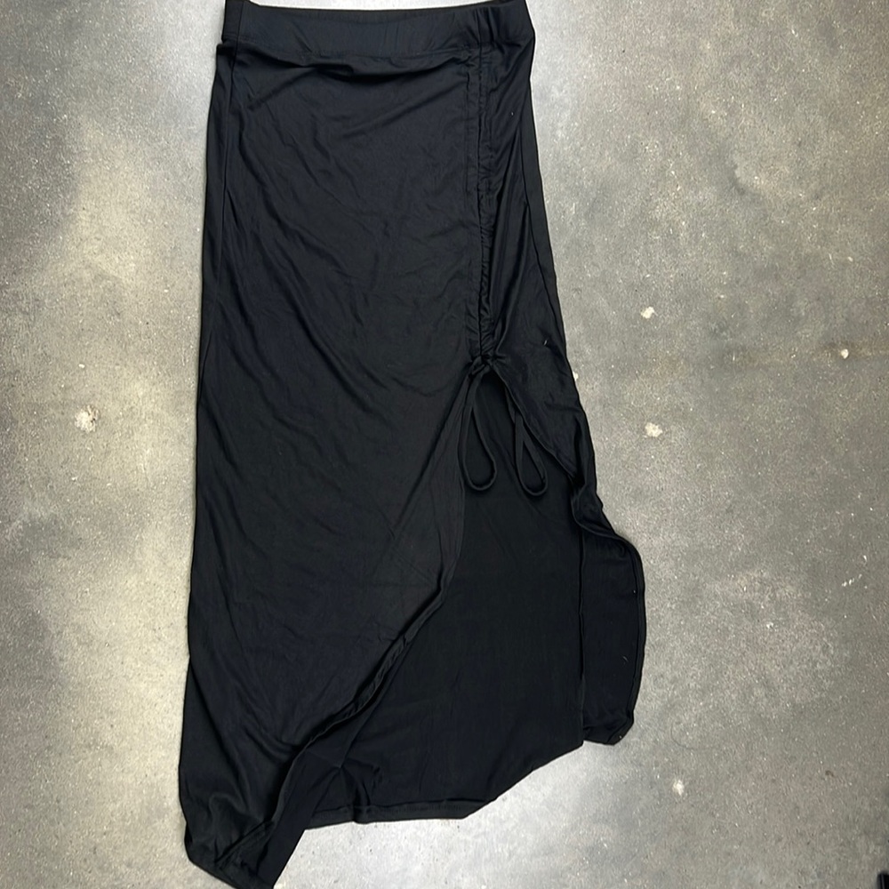 Black Skirt with slit